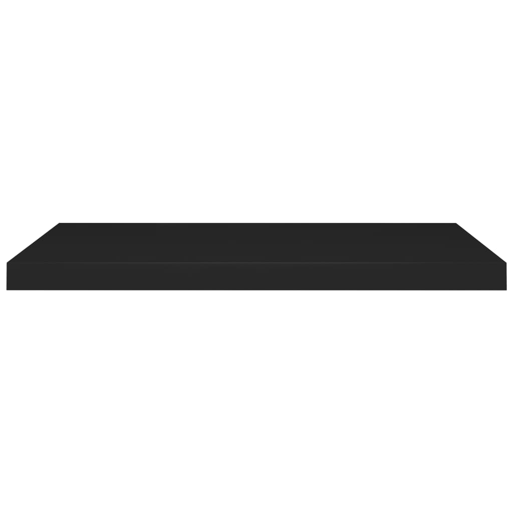 vidaXL Rafturi de perete, 4 buc., negru, 80 x 23,5 x 3,8 cm, MDF vidaXL Rafturi de perete, 4 buc., negru, 80 x 23,5 x 3,8 cm, MDF