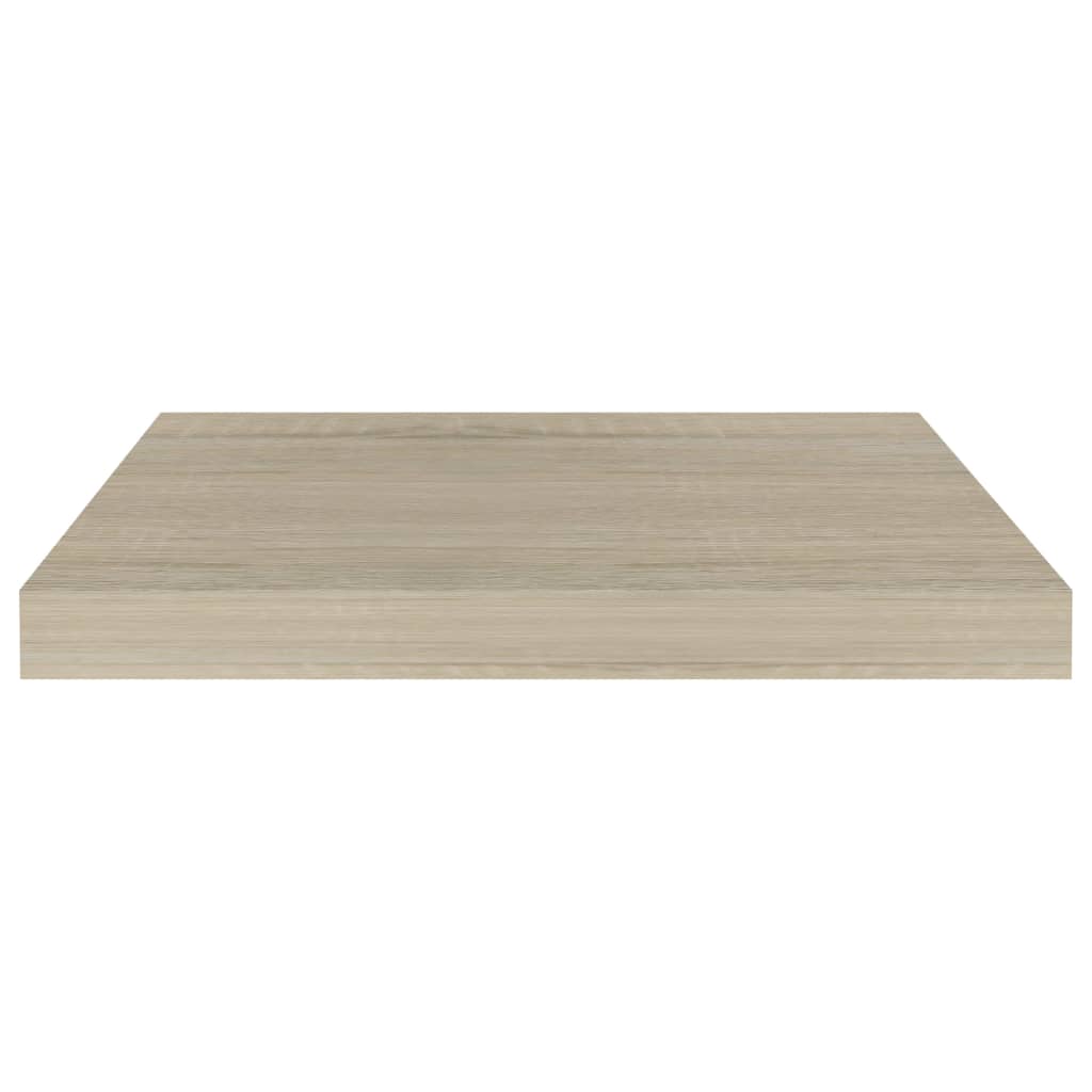 vidaXL Rafturi de perete suspendate, 4 buc., stejar, 50x23x3,8 cm, MDF vidaXL Rafturi de perete suspendate, 4 buc., stejar, 50x23x3,8 cm, MDF