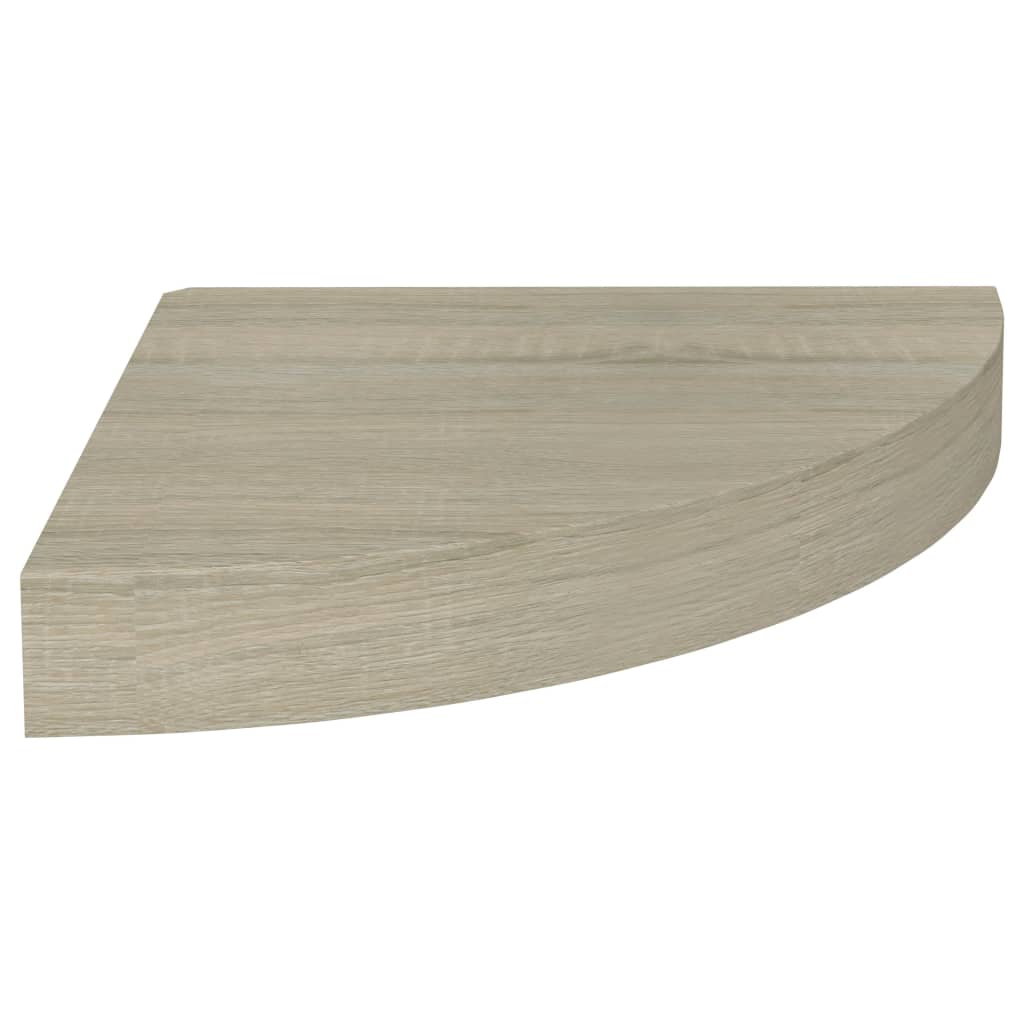 vidaXL Rafturi colțar de perete, 4 buc., stejar, 25 x 25 x 3,8 cm, MDF vidaXL Rafturi colțar de perete, 4 buc., stejar, 25 x 25 x 3,8 cm, MDF