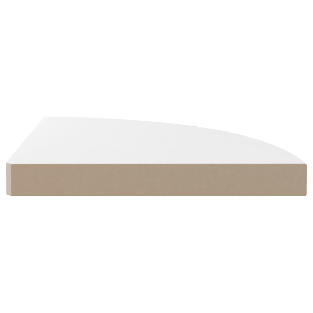 vidaXL Rafturi de perete, 2 buc., alb extralucios, 35x35x3,8 cm, MDF vidaXL Rafturi de perete, 2 buc., alb extralucios, 35x35x3,8 cm, MDF
