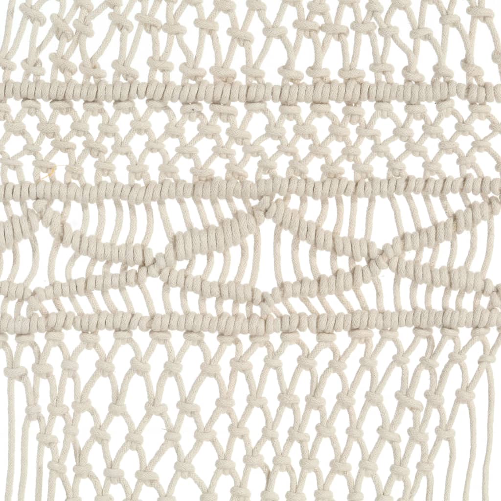 vidaXL Perdea macrame, 140 x 240 cm, bumbac vidaXL Perdea macrame, 140 x 240 cm, bumbac