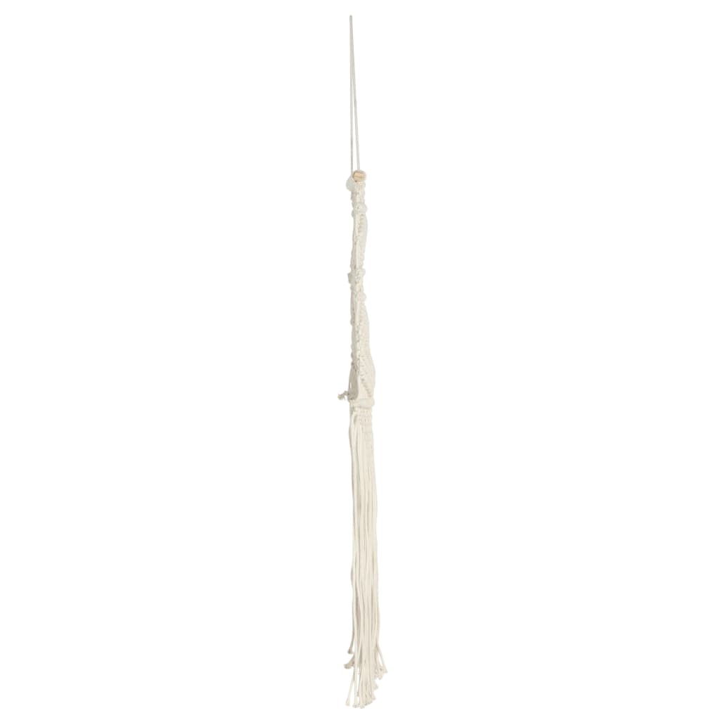 vidaXL Cuier de perete Macrame, 40x80, bumbac vidaXL Cuier de perete Macrame, 40x80, bumbac