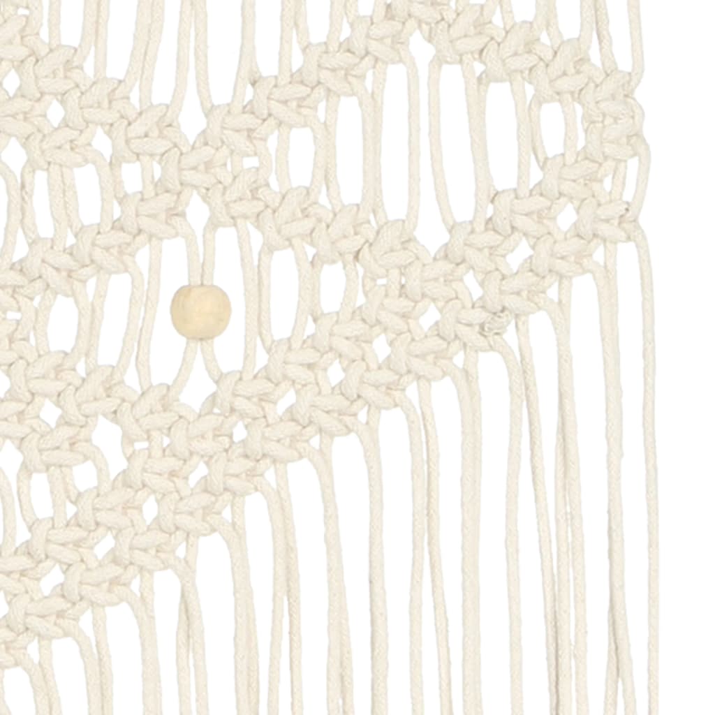 vidaXL Cuier de perete Macrame, 40x80, bumbac vidaXL Cuier de perete Macrame, 40x80, bumbac
