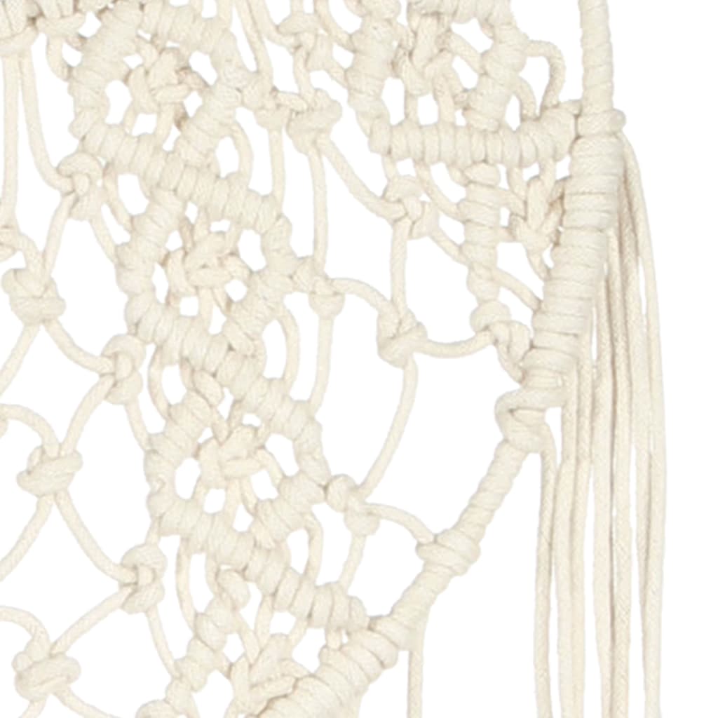 vidaXL Cuier de perete din macrame, 40x80, bumbac vidaXL Cuier de perete din macrame, 40x80, bumbac