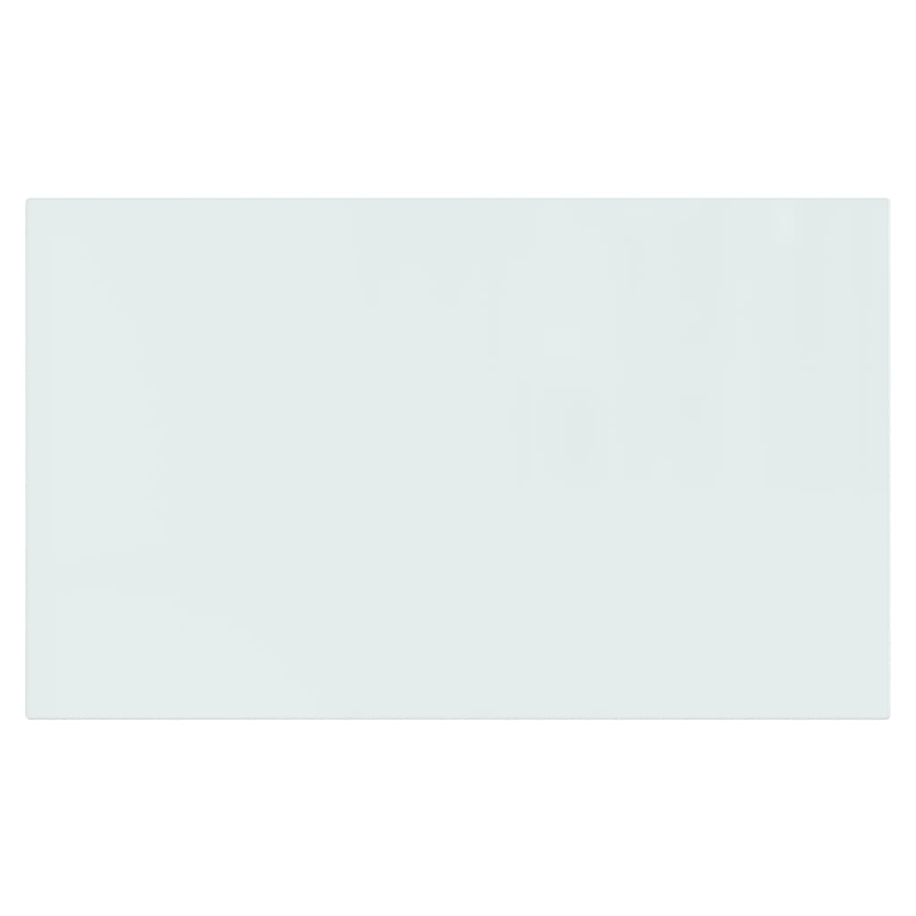 vidaXL Placă de sticlă pentru șemineu, dreptunghiulară, 100x60 cm