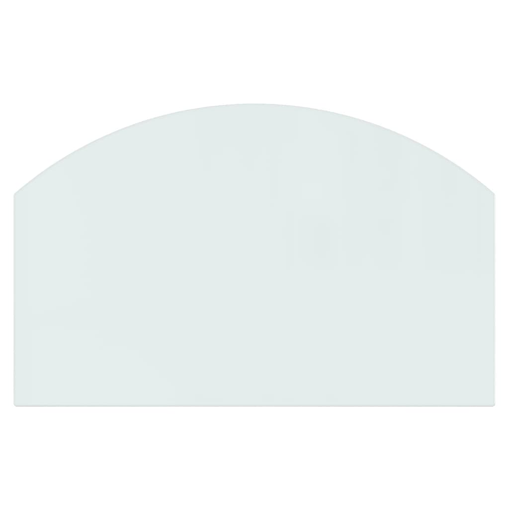 vidaXL Placă de sticlă pentru șemineu, 80x50 cm