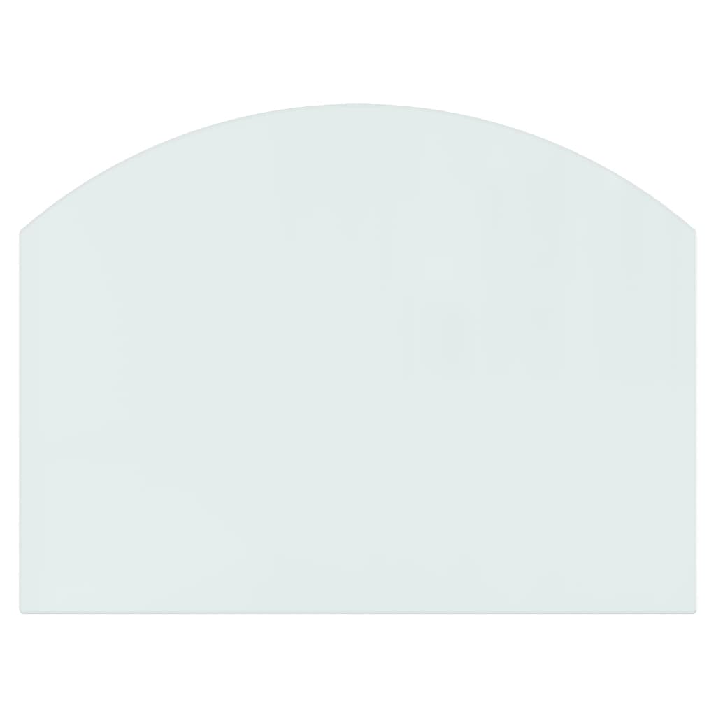 vidaXL Placă de sticlă pentru șemineu, 80x60 cm