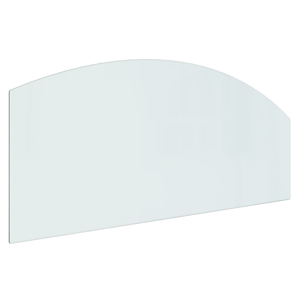 vidaXL Placă de sticlă pentru șemineu, 120x50 cm