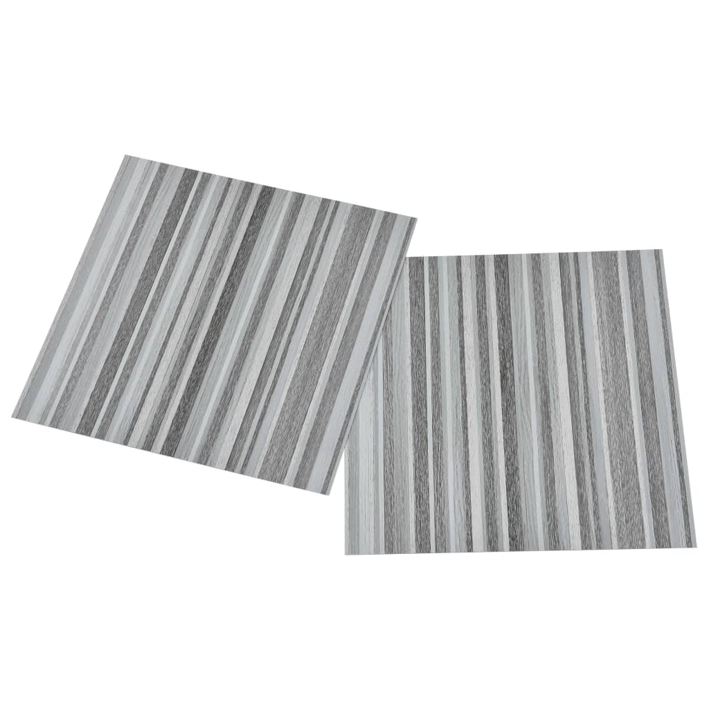 vidaXL Plăci pardoseală autoadezive 55 buc. gri deschis PVC 5,11 m² vidaXL Plăci pardoseală autoadezive 55 buc. gri deschis PVC 5,11 m²