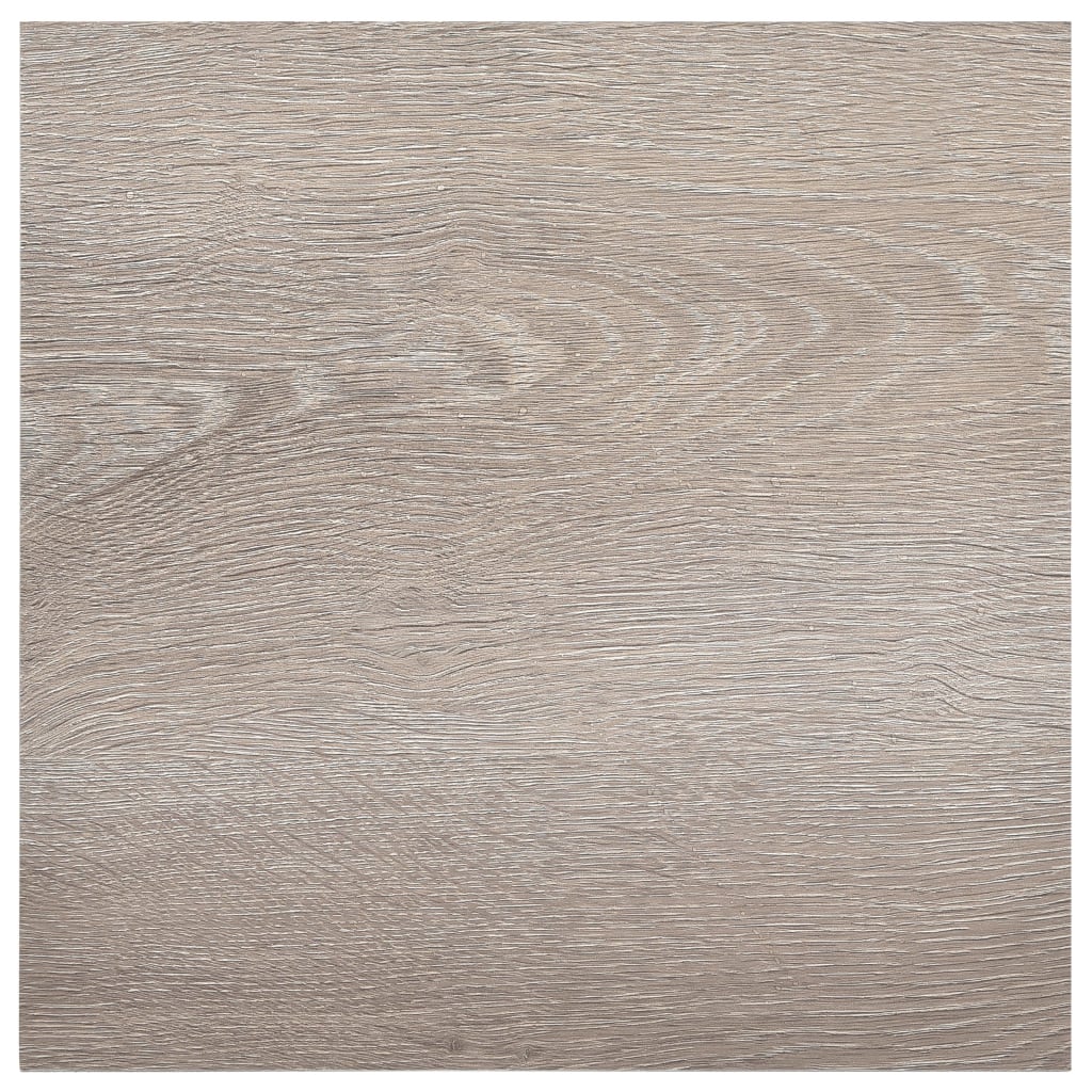 vidaXL Plăci de pardoseală autoadezive 55 buc. gri taupe PVC 5,11 m²