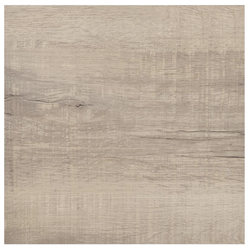 vidaXL Plăci de pardoseală autoadezive 55 buc. gri taupe PVC 5,11 m² vidaXL Plăci de pardoseală autoadezive 55 buc. gri taupe PVC 5,11 m²