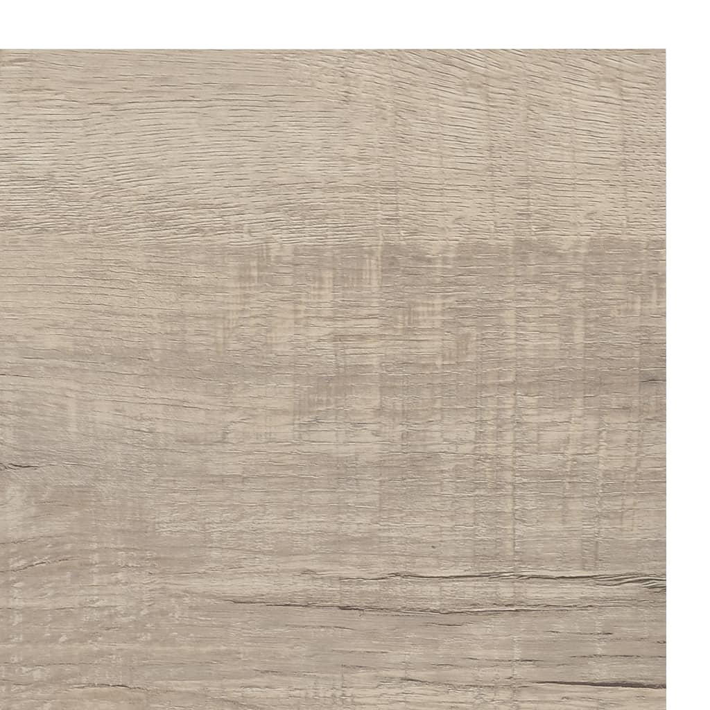 vidaXL Plăci de pardoseală autoadezive 55 buc. gri taupe PVC 5,11 m² vidaXL Plăci de pardoseală autoadezive 55 buc. gri taupe PVC 5,11 m²