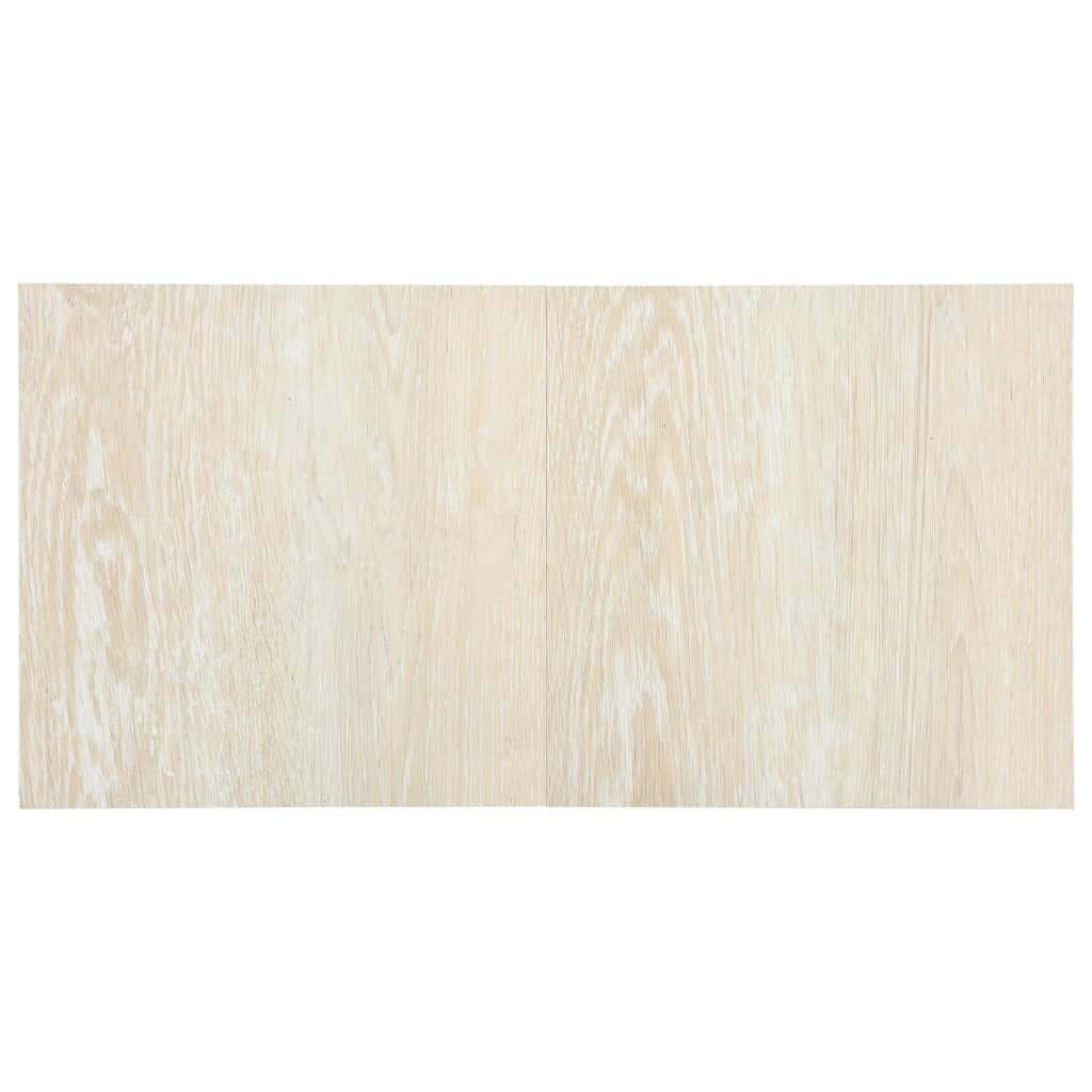 vidaXL Plăci de pardoseală autoadezive, 55 buc., bej, PVC, 5,11 m² vidaXL Plăci de pardoseală autoadezive, 55 buc., bej, PVC, 5,11 m²