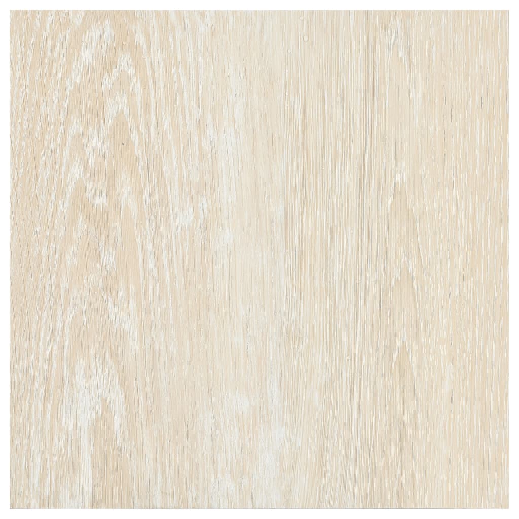 vidaXL Plăci de pardoseală autoadezive, 55 buc., bej, PVC, 5,11 m² vidaXL Plăci de pardoseală autoadezive, 55 buc., bej, PVC, 5,11 m²