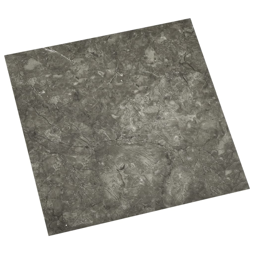 vidaXL Plăci de pardoseală autoadezive, 55 buc., gri, PVC, 5,11 m² vidaXL Plăci de pardoseală autoadezive, 55 buc., gri, PVC, 5,11 m²