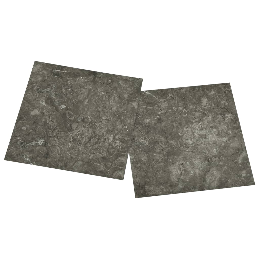 vidaXL Plăci de pardoseală autoadezive, 55 buc., gri, PVC, 5,11 m² vidaXL Plăci de pardoseală autoadezive, 55 buc., gri, PVC, 5,11 m²
