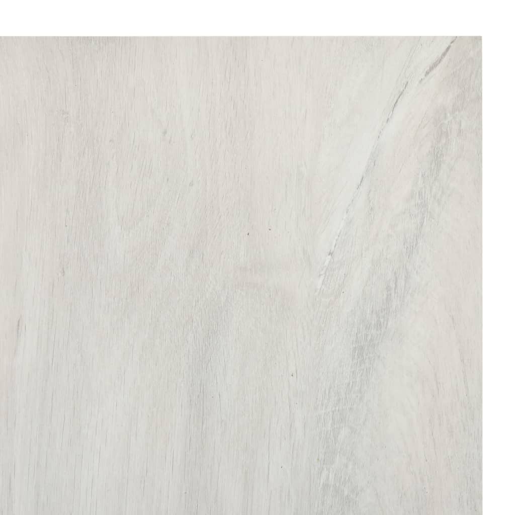vidaXL Plăci de pardoseală autoadezive, 55 buc., crem, 5,11 m² PVC vidaXL Plăci de pardoseală autoadezive, 55 buc., crem, 5,11 m² PVC