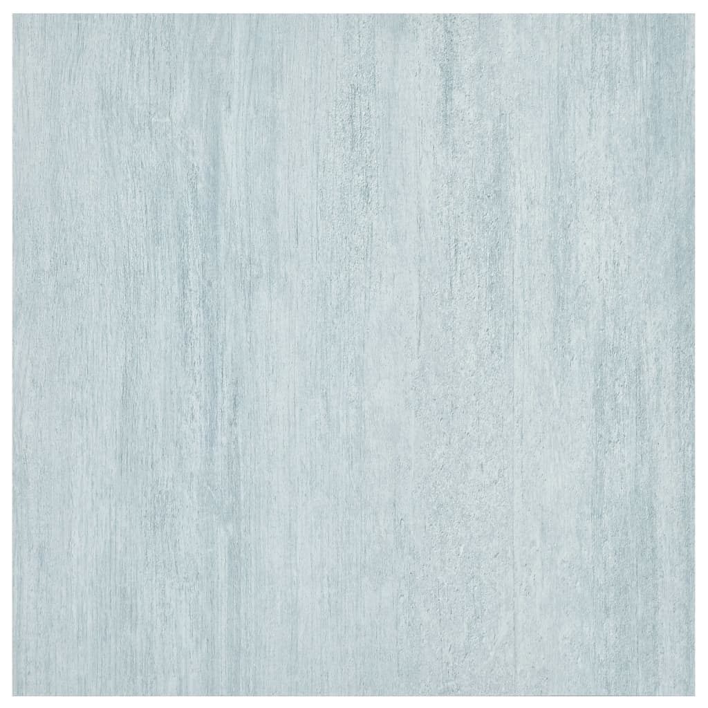 vidaXL Plăci de pardoseală autoadezive, 55 buc., verde, PVC, 5,11 m²