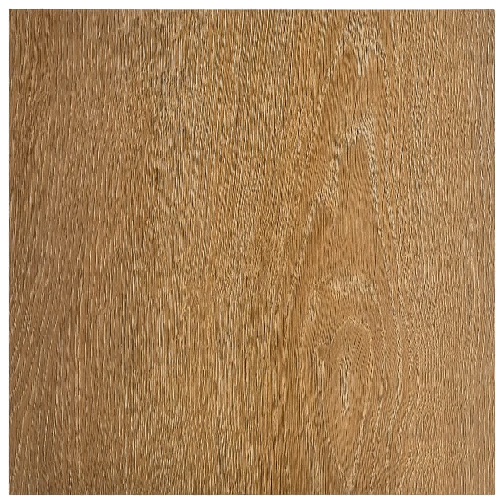 vidaXL Plăci de pardoseală autoadezive, 55 buc., maro, PVC, 5,11 m² vidaXL Plăci de pardoseală autoadezive, 55 buc., maro, PVC, 5,11 m²