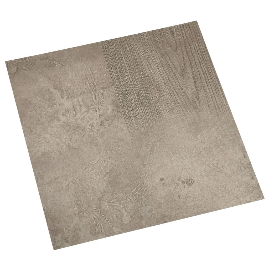 vidaXL Plăci de pardoseală autoadezive, 55 buc., gri, PVC, 5,11 m² vidaXL Plăci de pardoseală autoadezive, 55 buc., gri, PVC, 5,11 m²