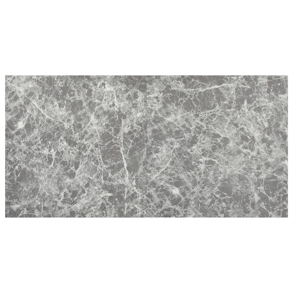 vidaXL Plăci pardoseală autoadezive, 55 buc., gri beton, 5,11 m², PVC