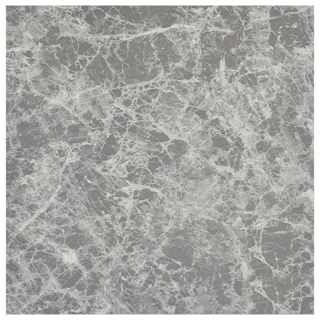 vidaXL Plăci pardoseală autoadezive, 55 buc., gri beton, 5,11 m², PVC