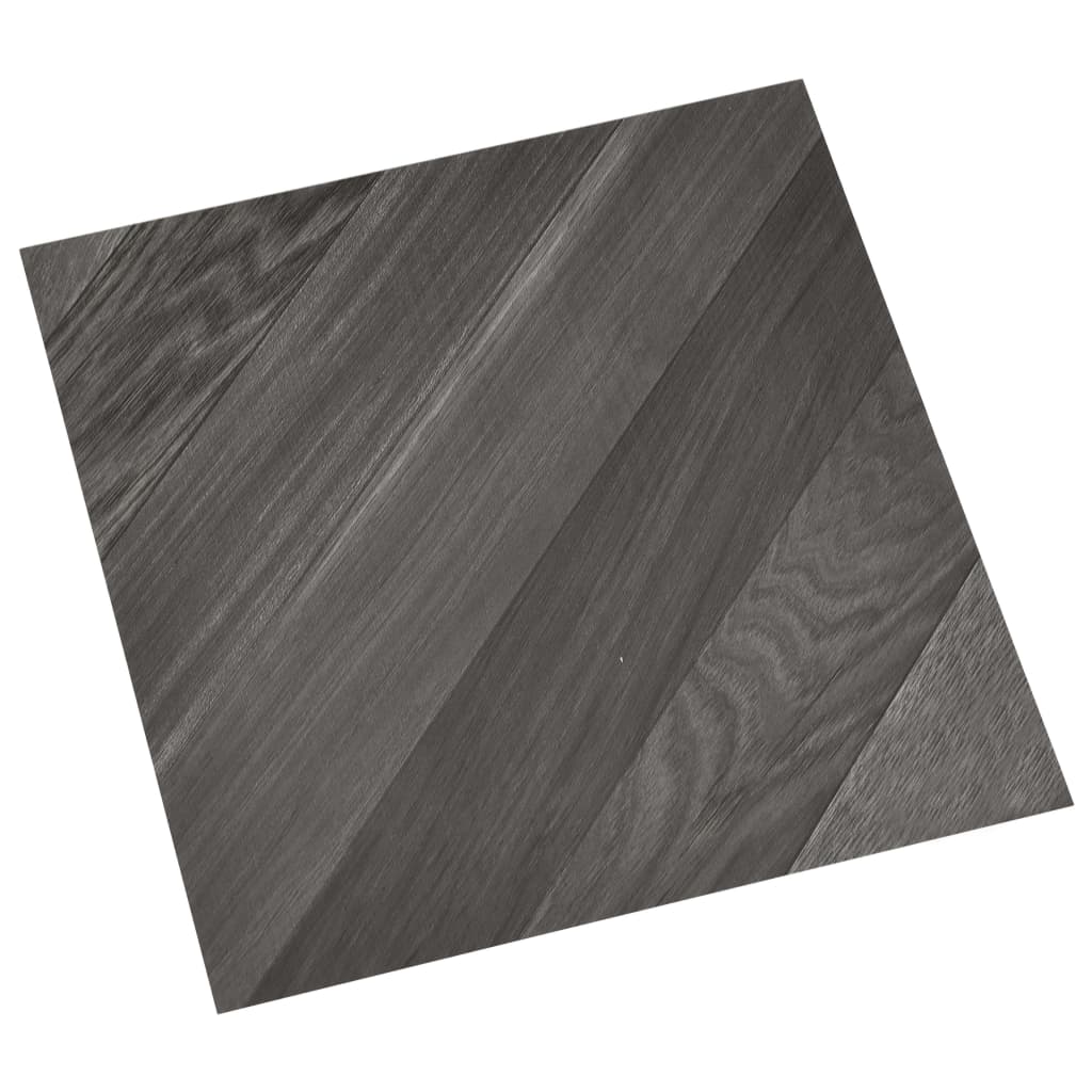 vidaXL Plăci pardoseală autoadezive 55 buc. gri PVC dungi 5,11 m² vidaXL Plăci pardoseală autoadezive 55 buc. gri PVC dungi 5,11 m²