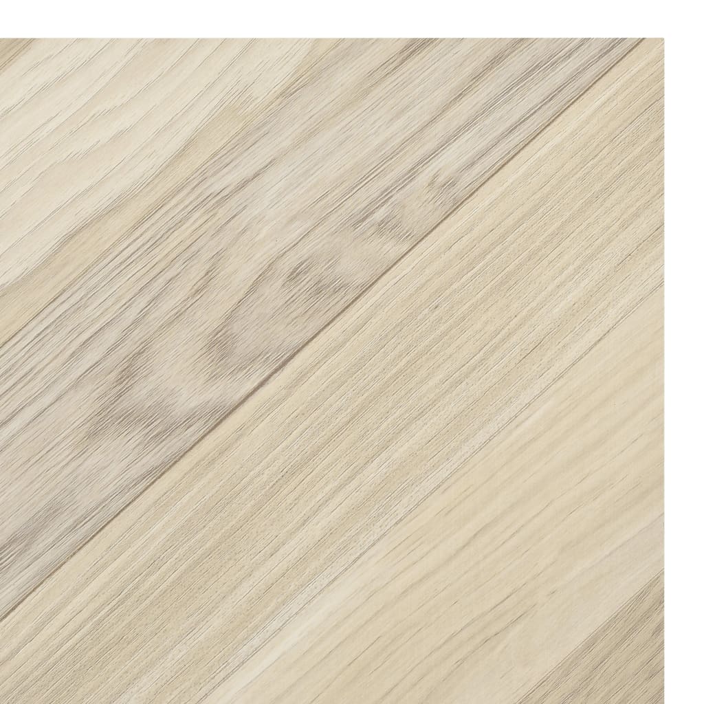 vidaXL Plăci pardoseală autoadezive, 55 buc., bej dungi, PVC 5,11 m² vidaXL Plăci pardoseală autoadezive, 55 buc., bej dungi, PVC 5,11 m²