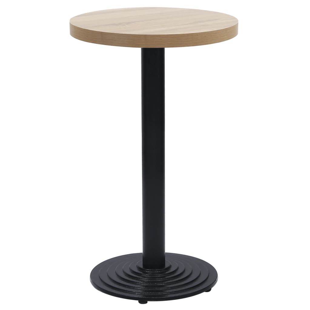 vidaXL Picior masă de bistro, negru, Ø43x72 cm, fontă