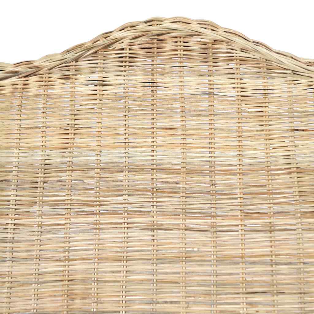vidaXL Canapea cu pernă, ratan natural și in vidaXL Canapea cu pernă, ratan natural și in