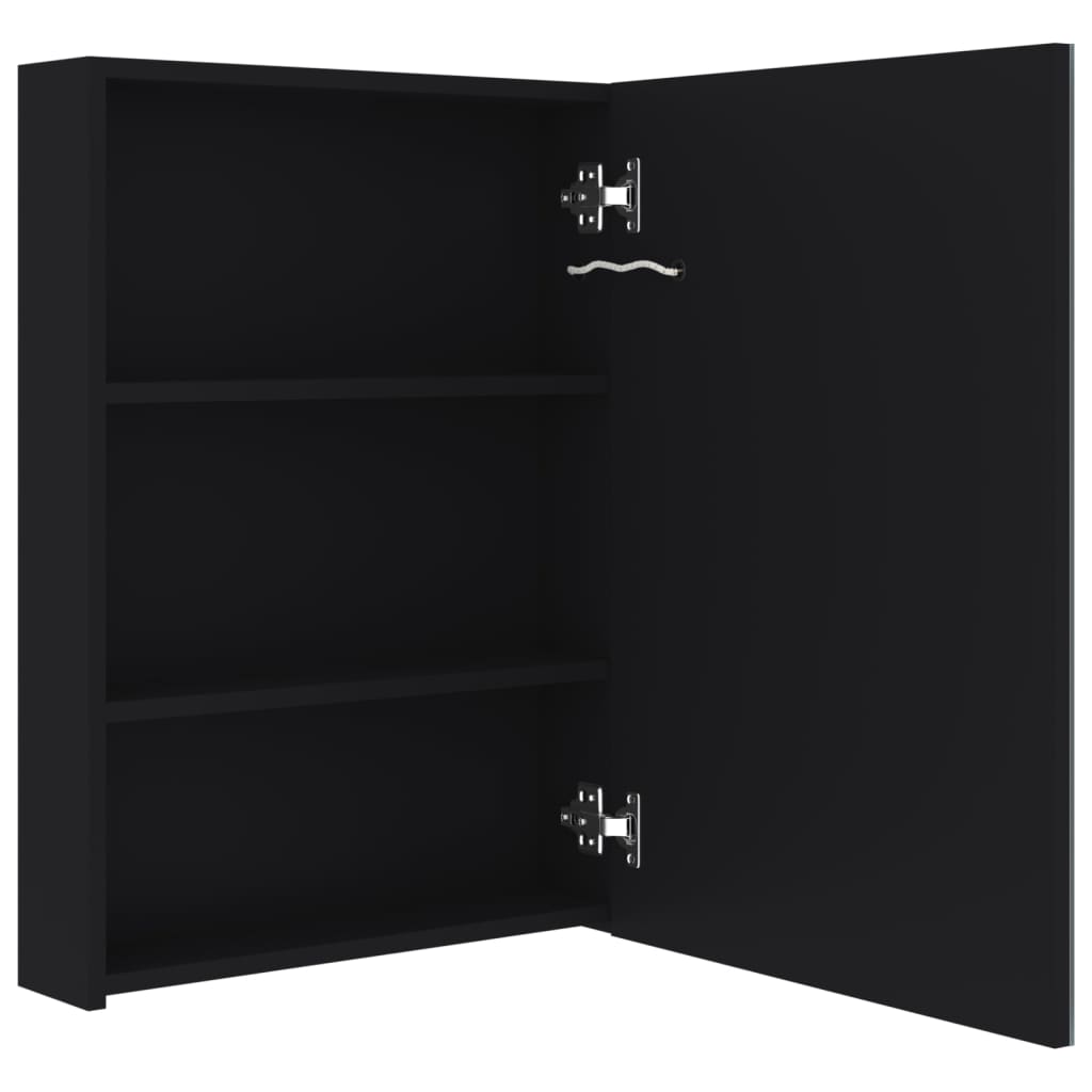 vidaXL Dulap de baie cu oglindă și LED-uri, 50x13x70 cm vidaXL Dulap de baie cu oglindă și LED-uri, 50x13x70 cm