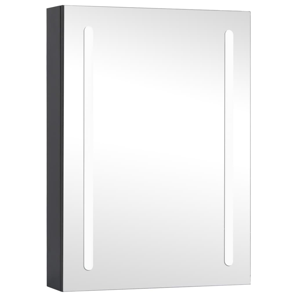 vidaXL Dulap de baie cu oglindă și LED-uri, 50x13x70 cm vidaXL Dulap de baie cu oglindă și LED-uri, 50x13x70 cm
