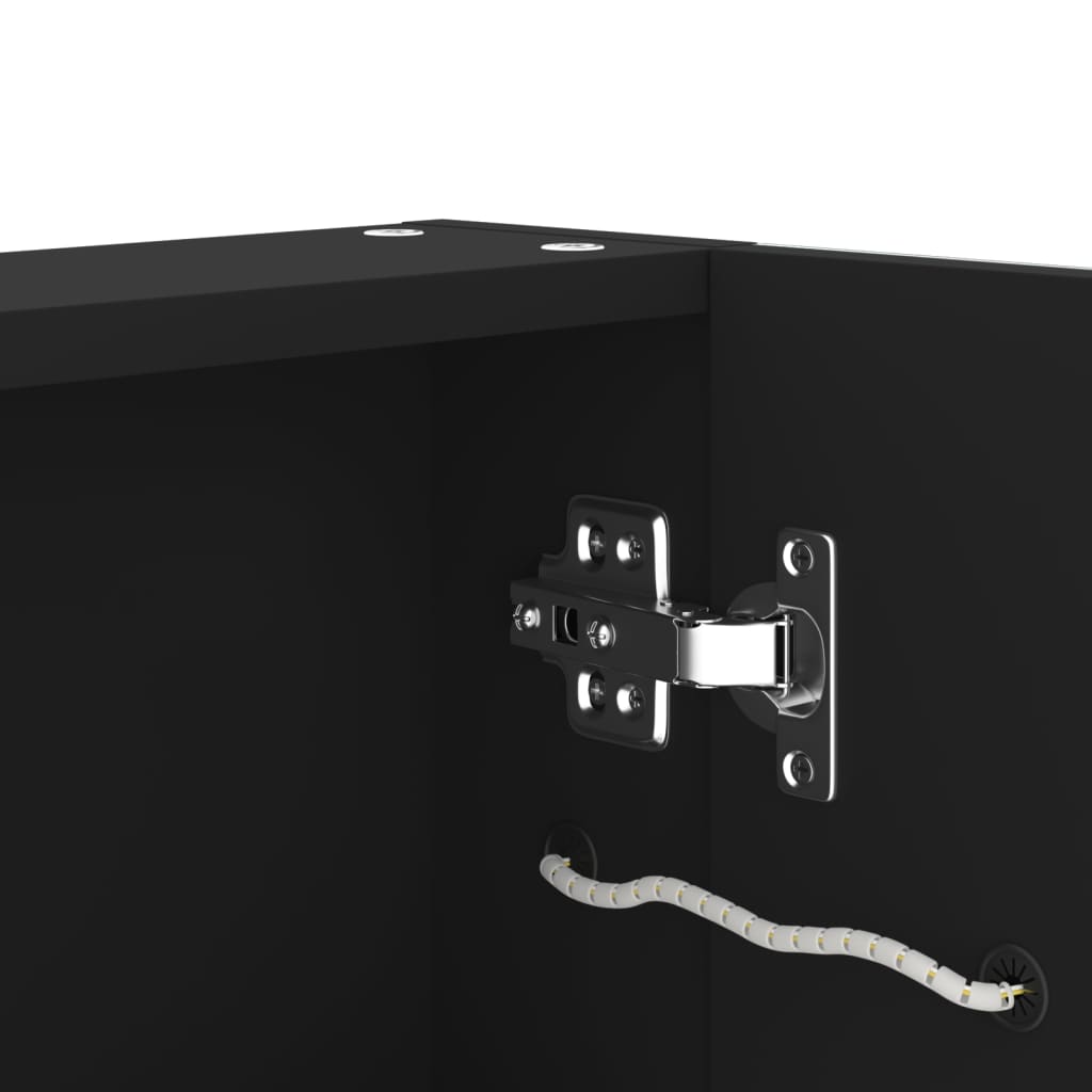 vidaXL Dulap de baie cu oglindă și LED-uri, 50x13x70 cm vidaXL Dulap de baie cu oglindă și LED-uri, 50x13x70 cm