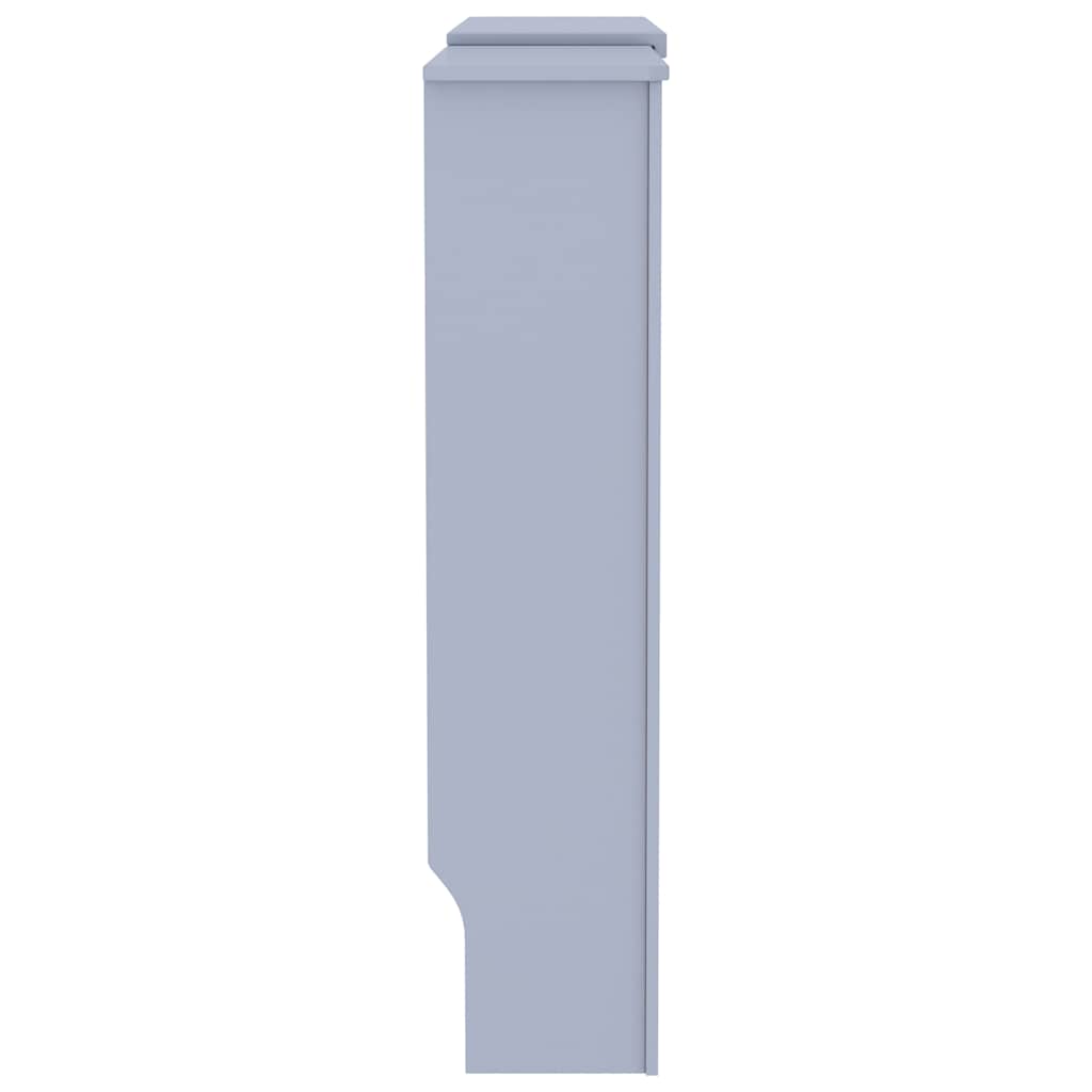 vidaXL Mască pentru calorifer, gri, 205 cm, MDF vidaXL Mască pentru calorifer, gri, 205 cm, MDF