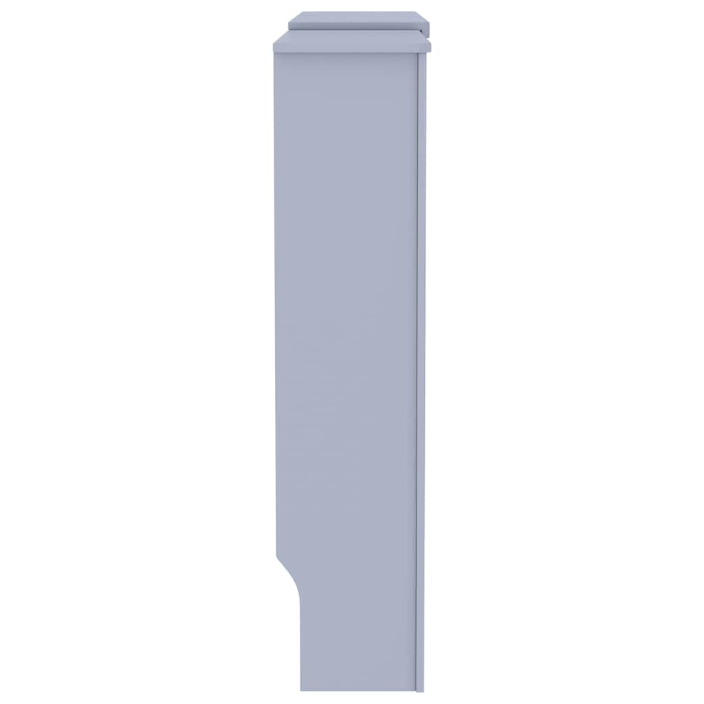 vidaXL Mască pentru calorifer, gri, 205 cm, MDF vidaXL Mască pentru calorifer, gri, 205 cm, MDF