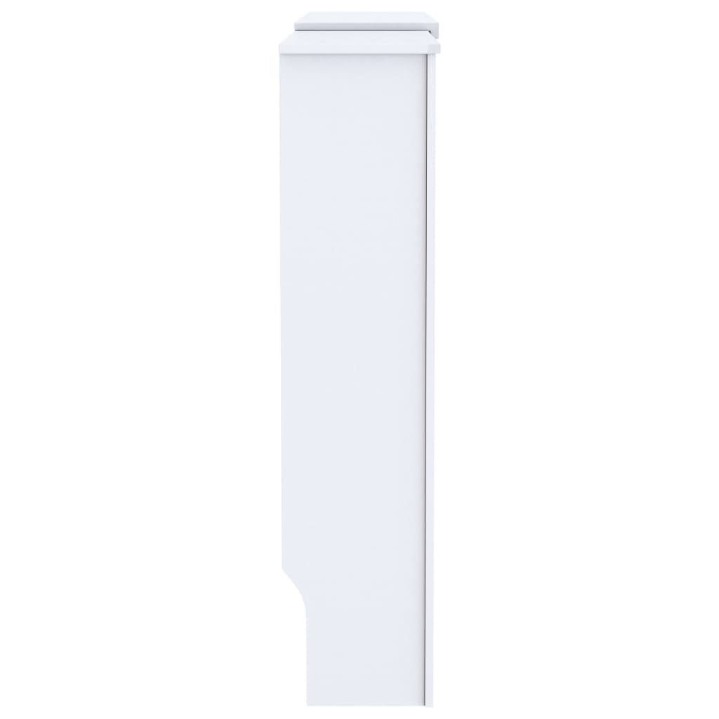 vidaXL Mască pentru calorifer, alb, 205 cm, MDF vidaXL Mască pentru calorifer, alb, 205 cm, MDF
