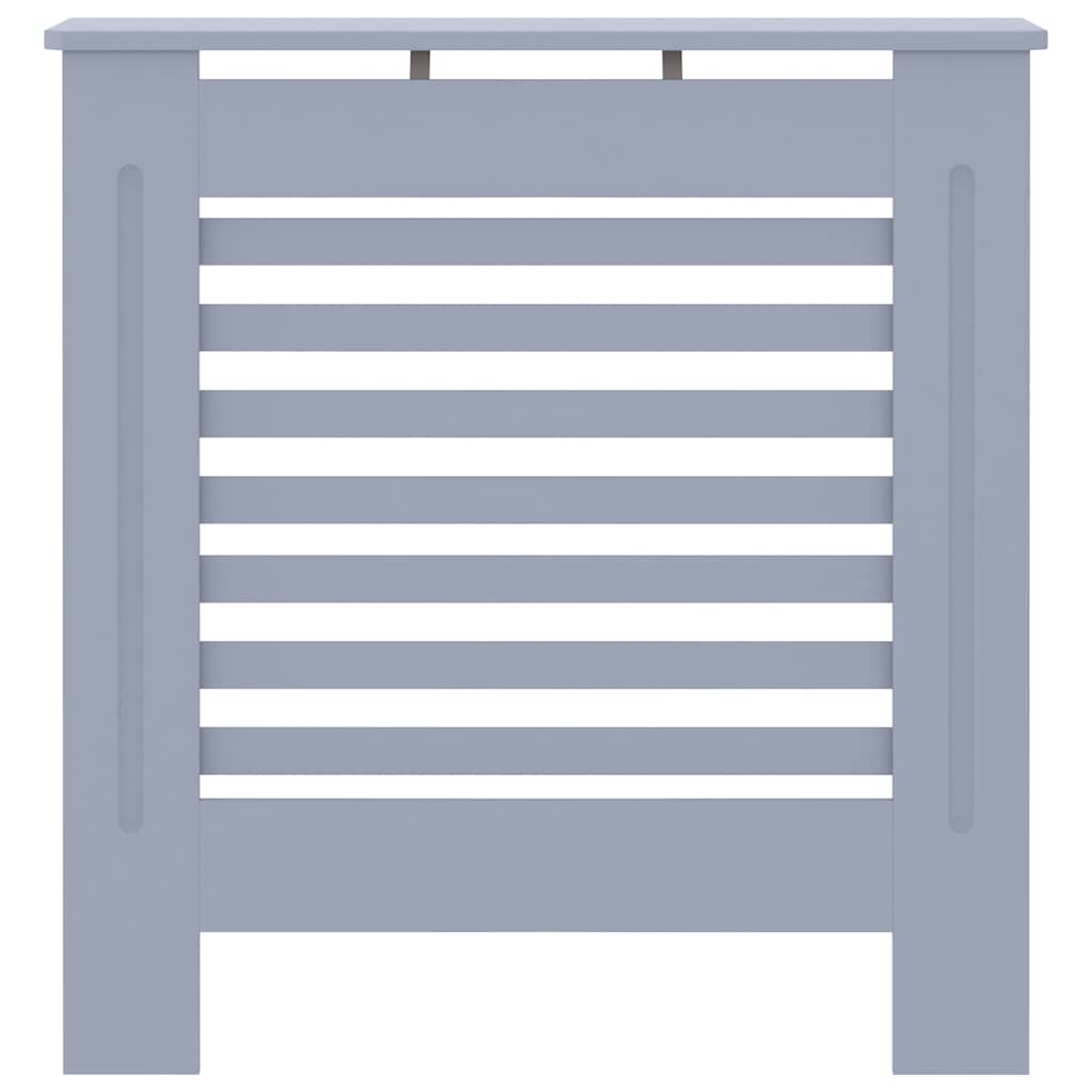 vidaXL Mască pentru calorifer, gri, 78 cm, MDF vidaXL Mască pentru calorifer, gri, 78 cm, MDF