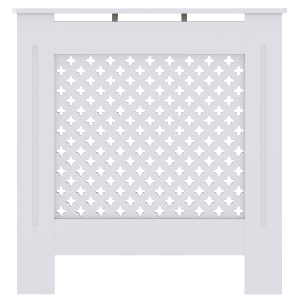 vidaXL Mască pentru calorifer, alb, 78 cm, MDF vidaXL Mască pentru calorifer, alb, 78 cm, MDF