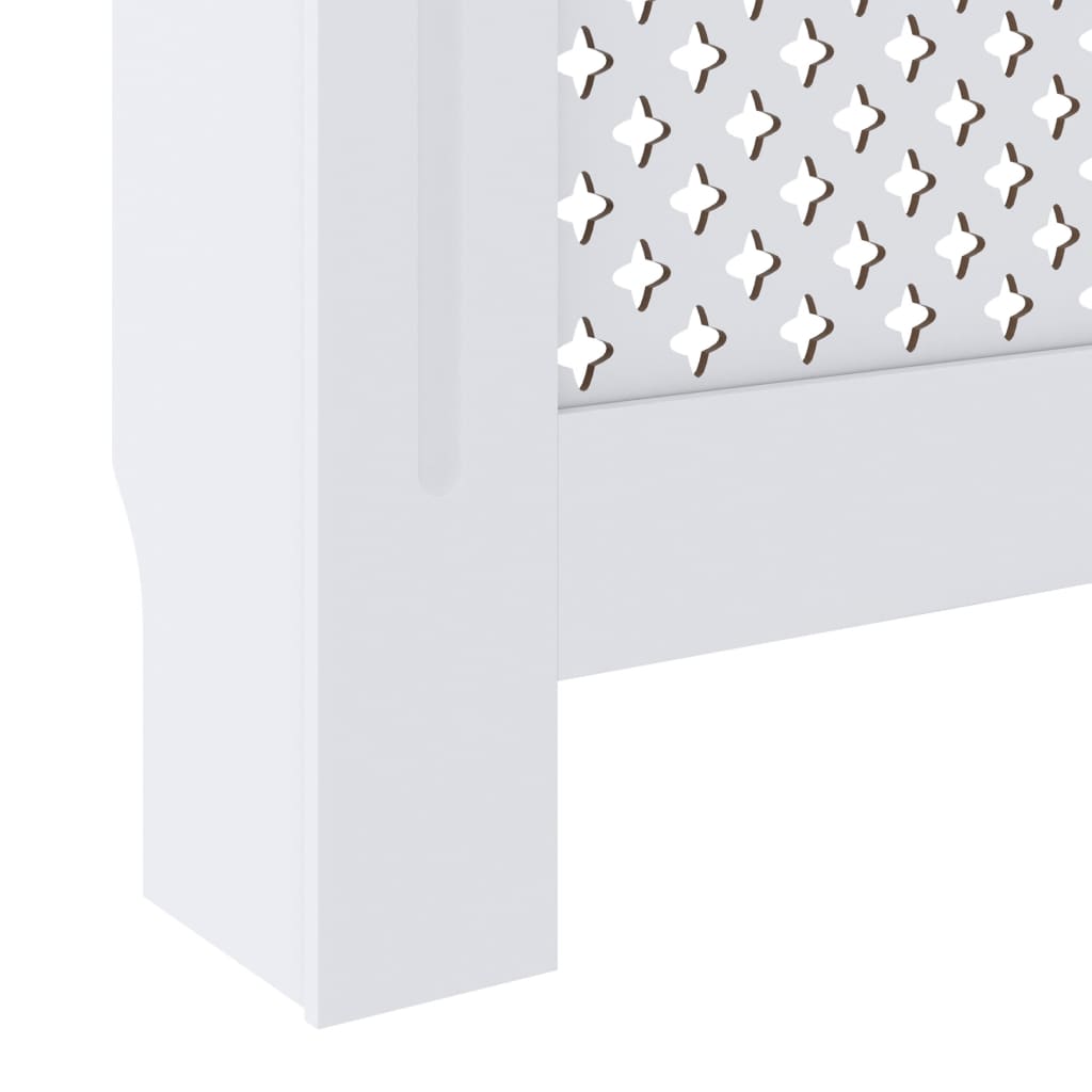 vidaXL Mască pentru calorifer, alb, 78 cm, MDF vidaXL Mască pentru calorifer, alb, 78 cm, MDF
