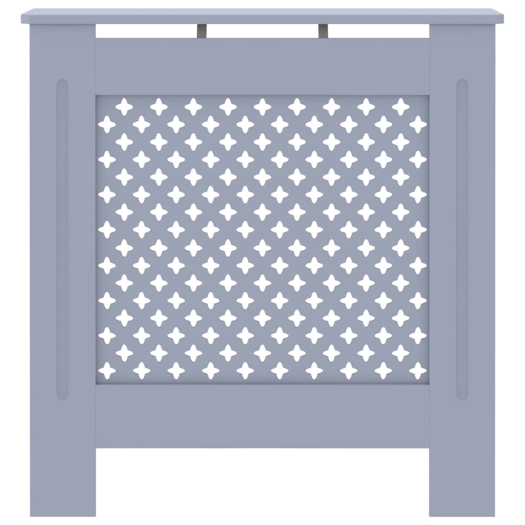 vidaXL Mască pentru calorifer, gri, 78 cm, MDF vidaXL Mască pentru calorifer, gri, 78 cm, MDF