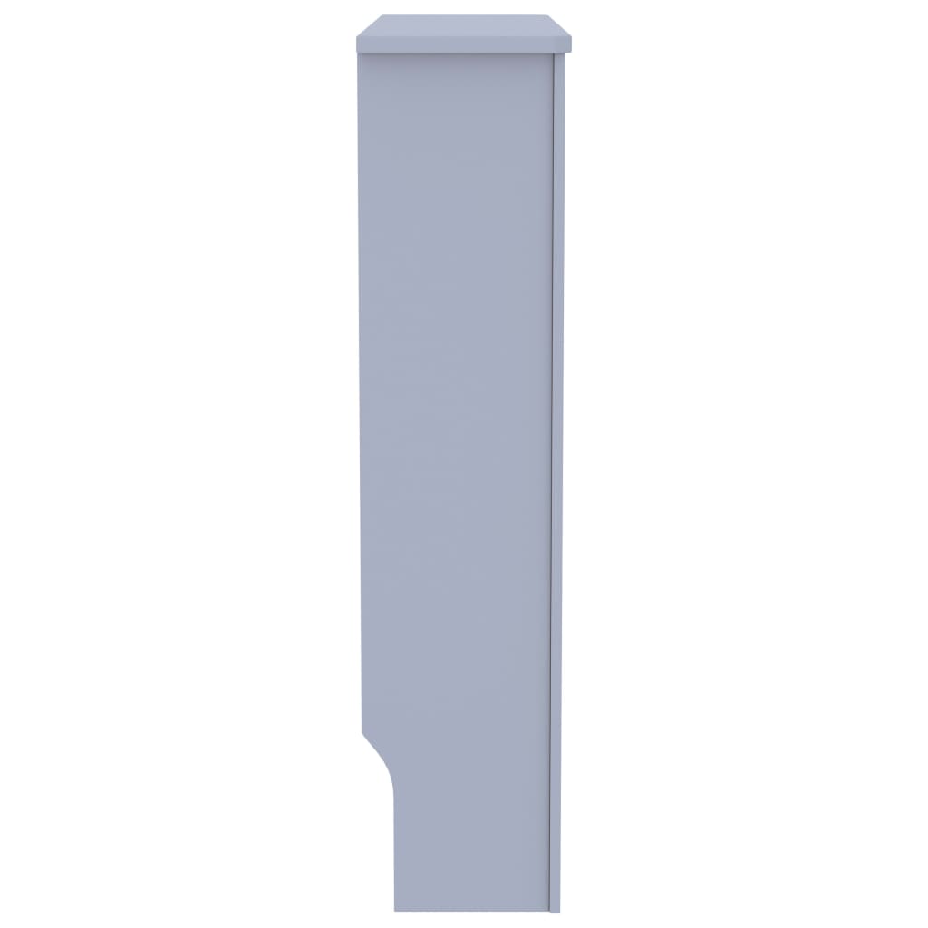 vidaXL Mască pentru calorifer, gri, 78 cm, MDF vidaXL Mască pentru calorifer, gri, 78 cm, MDF