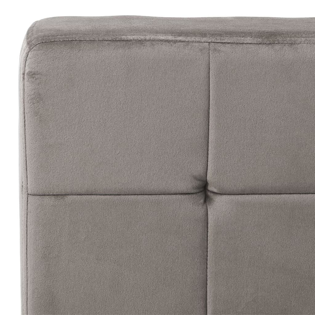 vidaXL Scaun de relaxare, 65x79x87 cm, gri deschis, catifea vidaXL Scaun de relaxare, 65x79x87 cm, gri deschis, catifea