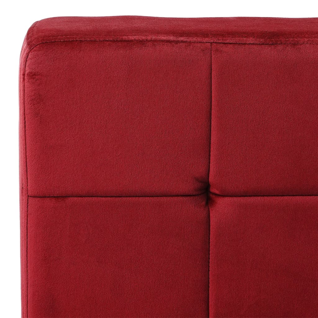 vidaXL Scaun de relaxare, 65x79x87 cm, roșu vin, catifea vidaXL Scaun de relaxare, 65x79x87 cm, roșu vin, catifea
