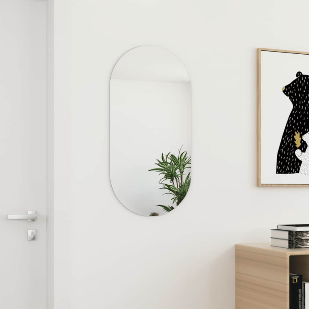 vidaXL Oglindă, 80x40 cm, sticlă vidaXL Oglindă, 80x40 cm, sticlă