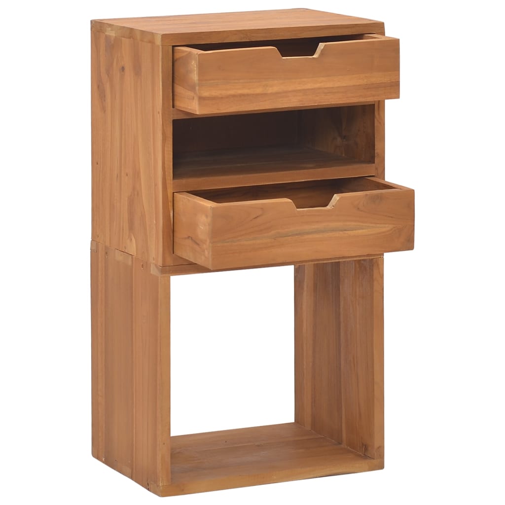 vidaXL Dulap de depozitare, 40x30x76 cm, lemn masiv de tec vidaXL Dulap de depozitare, 40x30x76 cm, lemn masiv de tec