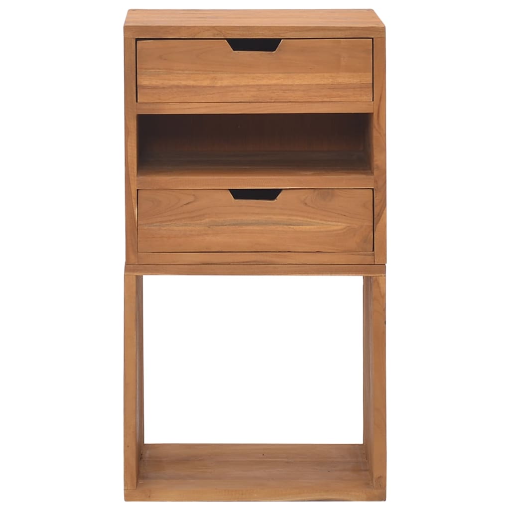 vidaXL Dulap de depozitare, 40x30x76 cm, lemn masiv de tec vidaXL Dulap de depozitare, 40x30x76 cm, lemn masiv de tec