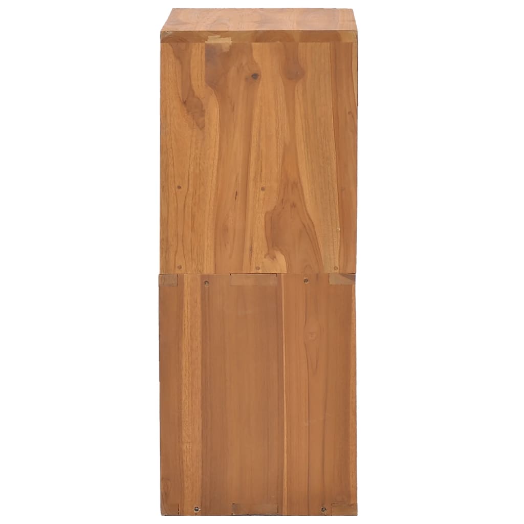 vidaXL Dulap de depozitare, 40x30x76 cm, lemn masiv de tec vidaXL Dulap de depozitare, 40x30x76 cm, lemn masiv de tec