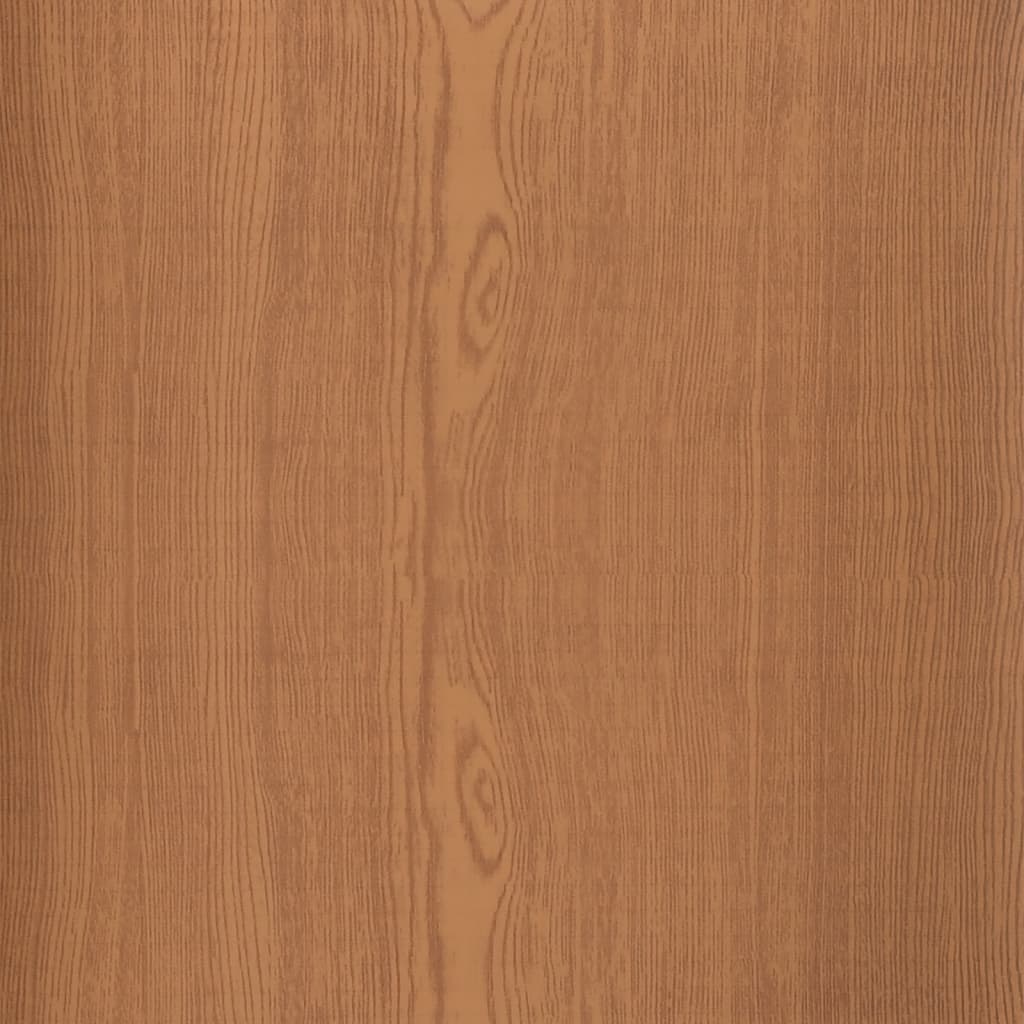 vidaXL Folie de mobilier autoadezivă, stejar deschis, 500x90 cm, PVC