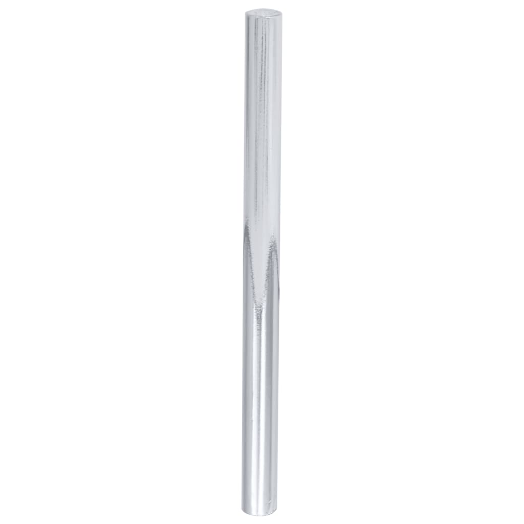 vidaXL Folie mobilier autoadezivă argintiu extralucios 500x90 cm PVC vidaXL Folie mobilier autoadezivă argintiu extralucios 500x90 cm PVC