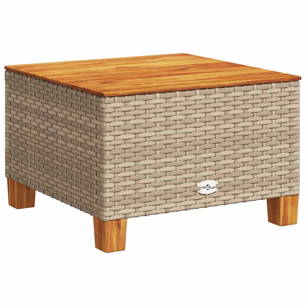 vidaXL Set canapele de grădină cu perne, 11 piese, bej, poliratan